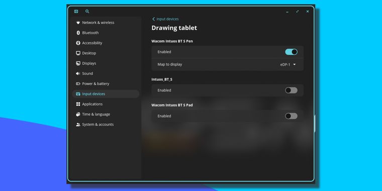 COSMIC Epoch 1.10.0 adds drawing tablet display mapping