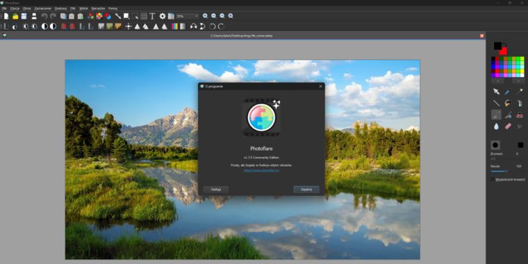 PhotoFlare 1.7.5 adds ARM packages and macOS fixes