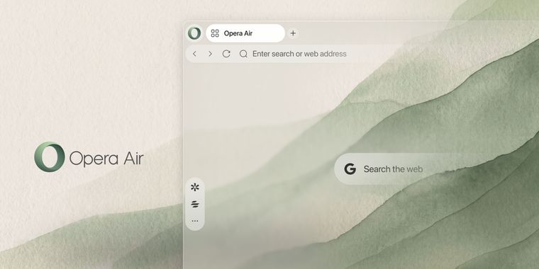 Opera Air launches with a stripped-back UI and mindful tools