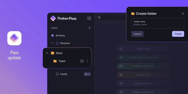 Proton Pass brings folders and detailed autofill controls
