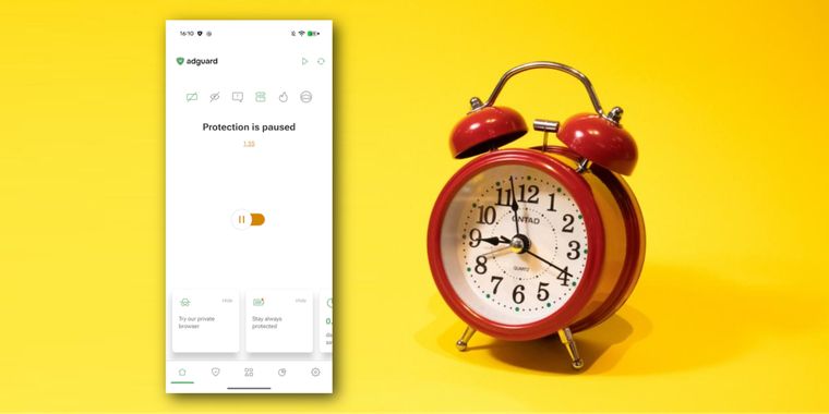 AdGuard for Android v4.15 adds timed protection pauses