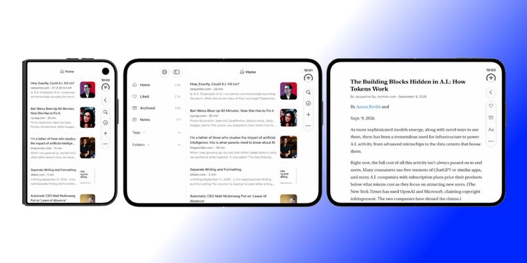 Instapaper brings 30 new AI voices and iPhone Duo support
