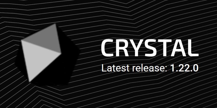 Crystal 1.22 adds native event loops and faster DWARF parsing