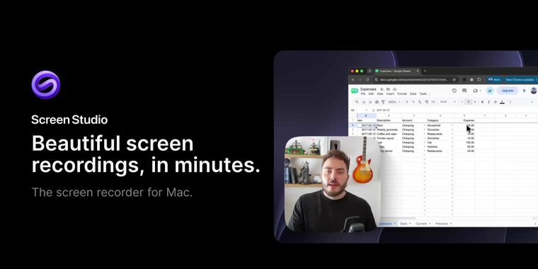Screen Studio 4.1 introduces privacy features, ProRes export, and faster MP4 & GIF exports