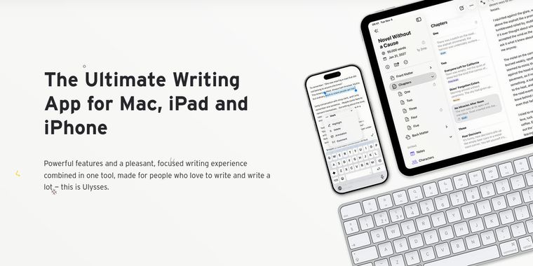 Ulysses 42 brings iPhone Duo support, a scrollable markup bar and two-sided export preview
