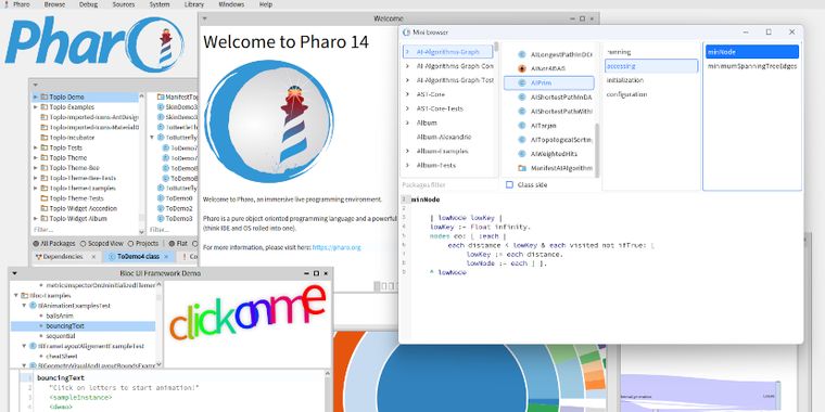 Pharo 14 released with modernized development tools and virtual machine