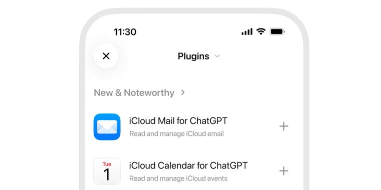 Connect iCloud Mail and Calendar to ChatGPT on all plans