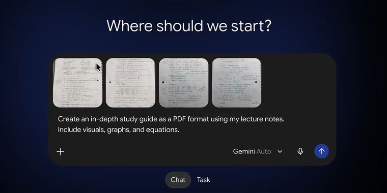 Gemini adds in-chat file creation, preview and direct editing