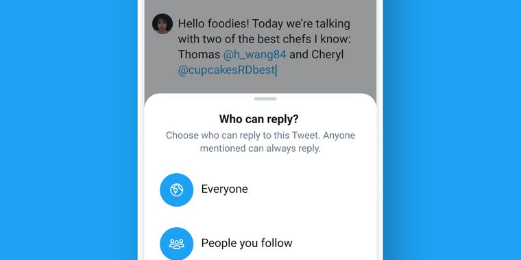 Twitter launches conversation settings to restrict who can reply to your tweets