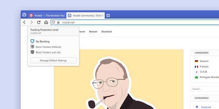 Vivaldi 3.0 web browser brings built-in ad blocking and tracking protection
