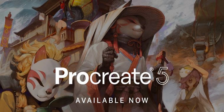Procreate 5 for iPad is now available, features brush studio, animation assist, and more