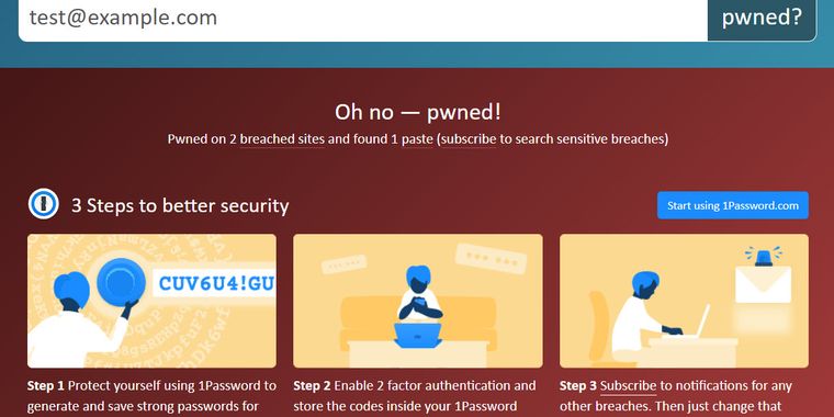 Have I Been Pwned is now partnering with 1Password