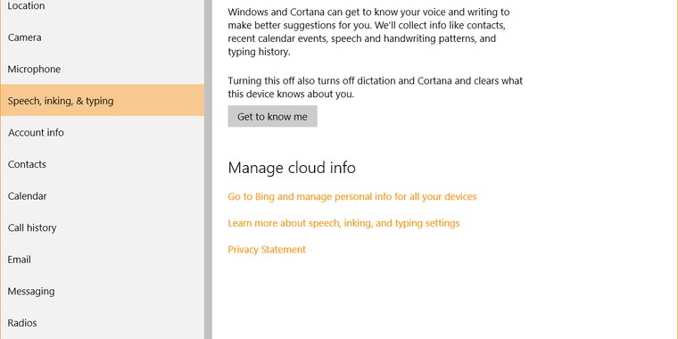 Windows 10 keylogger setting moved in the latest Creators Update