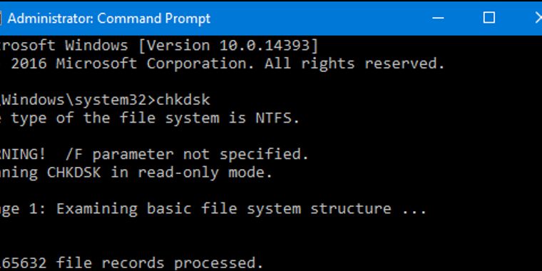 Microsoft rolling out a patch to fix chkdsk bugs causing boot failures