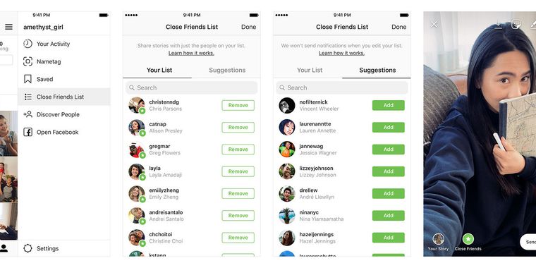 Instagram now allows users to limit Stories to select "Close Friends"