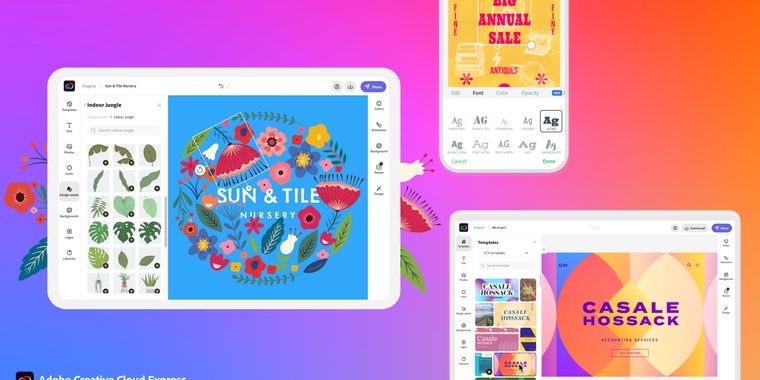 Adobe Spark has become Adobe Creative Cloud Express, includes a freemium model