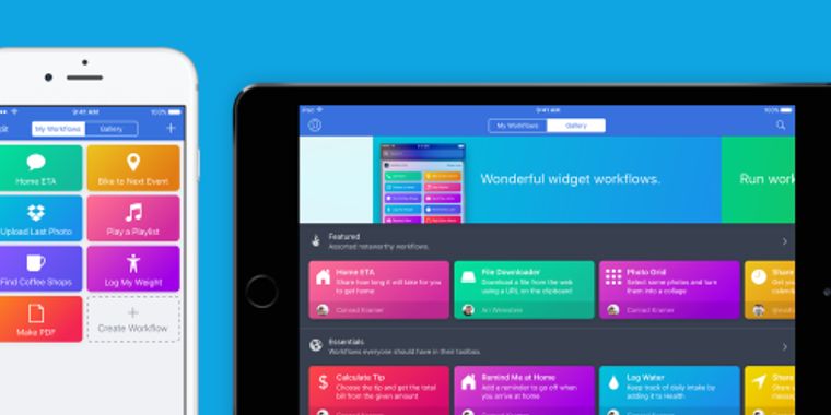 Workflow acquired by Apple and set free