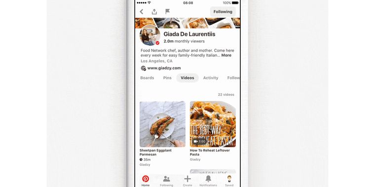 Pinterest has implemented a new video uploader, video tab, and Pin Scheduler tool
