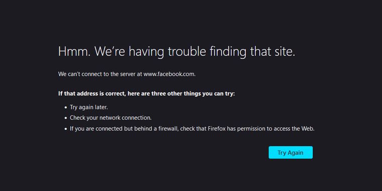DNS outage renders Facebook, Instagram, Messenger, and WhatsApp offline