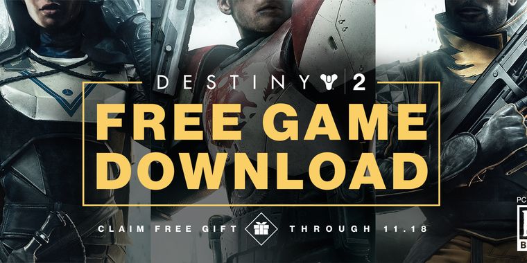 Destiny 2 is free to download and keep forever from November 2–18, 2018