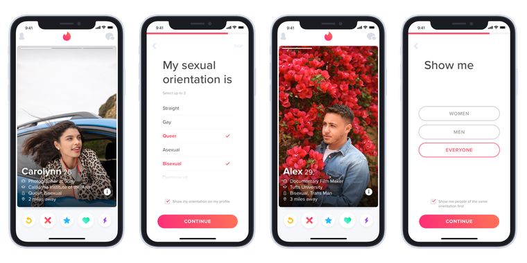 Tinder introduces expanded orientation options in partnership with GLAAD