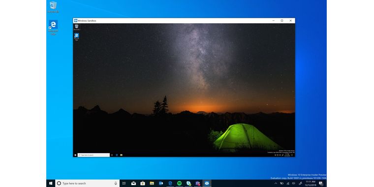 Microsoft unveils Windows Sandbox for Windows 10 to safely test unknown .exes