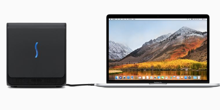 macOS 10.13.4 introduces official external graphics card support