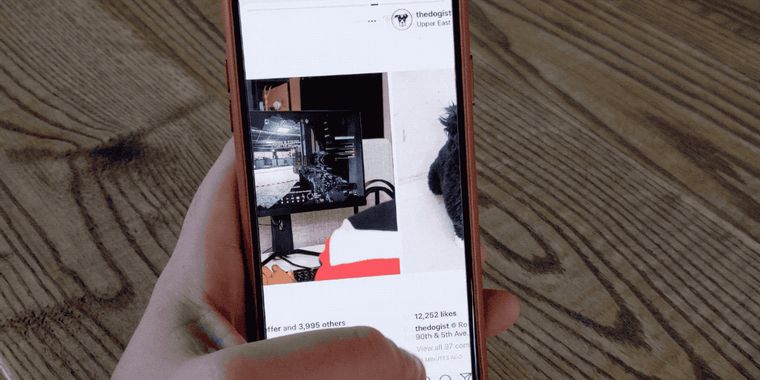 Instagram rolled out horizontal feed test to public users on accident