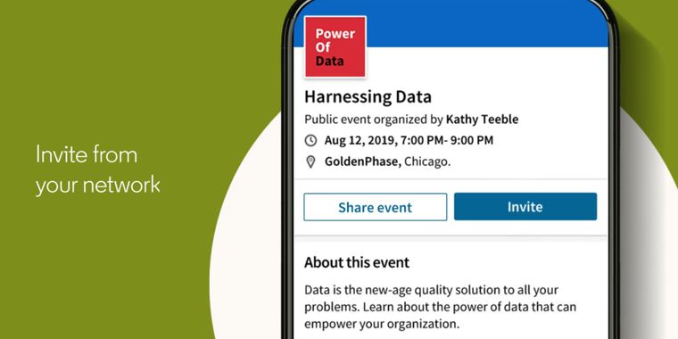 LinkedIn launches LinkedIn Events professional gathering planner globally