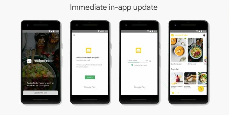 Android will now allow users to use apps while they update