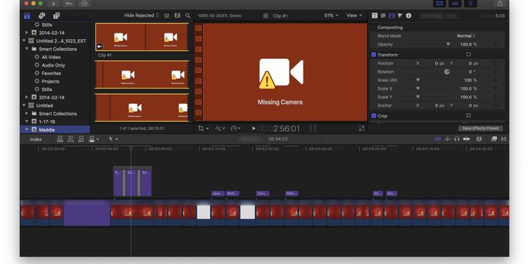 Apple has released major Final Cut Pro and iMovie updates with 64-bit reformating support