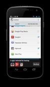 Helium Backup screenshot 1