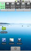 desktop widget keeps you constantly informed