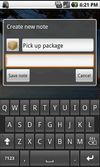 Status Notes screenshot 1