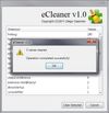 eCleaner screenshot 2