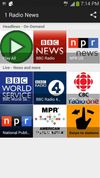 1 Radio News screenshot 1