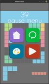 Pause menu