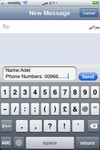 Business Contacts Sender screenshot 3