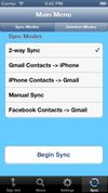 Contacts Sync screenshot 1