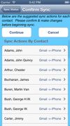 Contacts Sync screenshot 2