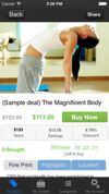With this fabulous app customers could make and share deals in social media via social-login. Get your own Groupon clone site mutated for the esteemed iPhone!