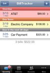BillTracker screenshot 1