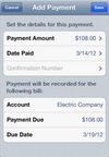 BillTracker screenshot 2