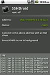 SSHDroid screenshot 2
