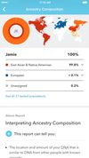 23andMe screenshot 1