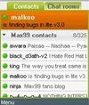Max99 chat contacts list