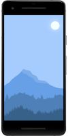 2D Mountain Landscape - Live Wallpapers screenshot 2