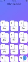 30 Day’s Yoga Workout Poses screenshot 3