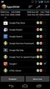Apps2ROM screenshot 1