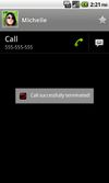 Back Key End Call screenshot 3